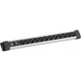 Régua de tomadas Bachmann CONNECTUS 12x tomadas CEE7/3, 1x interruptor, cabo de 2,0 m, ficha CEE7/7, cinzento