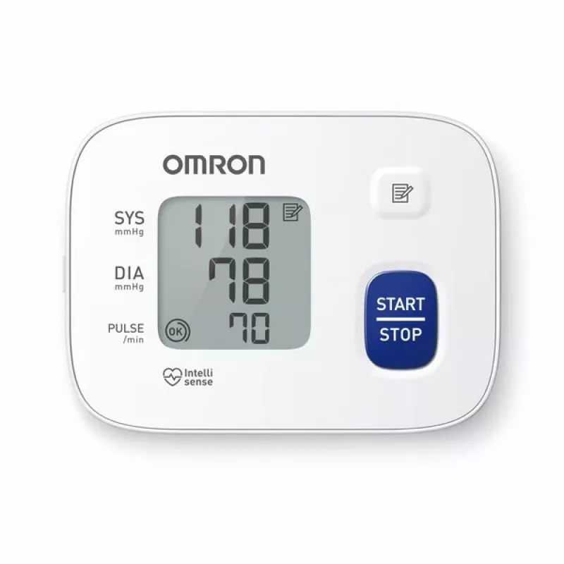 Medidor de tensão arterial de pulso Omron RS1