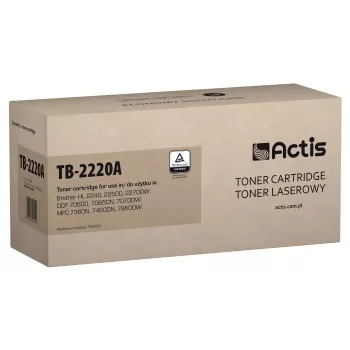 Toner Actis TB-2220A (substituto de Brother TN2220; Standard; 2600 páginas; preto)
