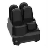 Carregador Zebra CR6080-SC400F4WW para dispositivos móveis leitor de códigos de barras preto AC, DC interior