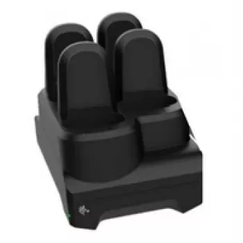 Carregador Zebra CR6080-SC400F4WW para dispositivos móveis leitor de códigos de barras preto AC, DC interior