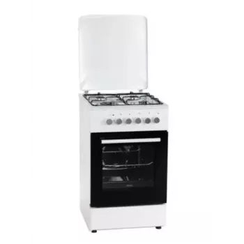 Fogão elétrico a gás MPM MPM-56-KGM-04, 4 bicos, 56 cm, forno elétrico, preto