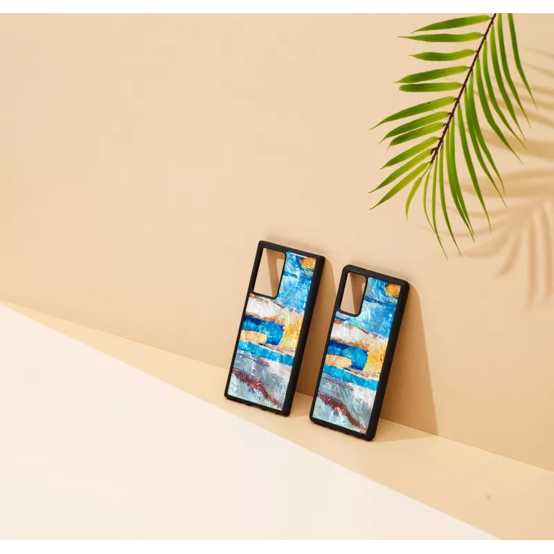 Capa de proteção iKins para Samsung Galaxy Note 20 Ultra — azul-céu