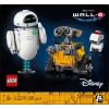 LEGO Disney Pixar 43279 WALL-E e EVE conjunto de construção, 811 peças, 18+