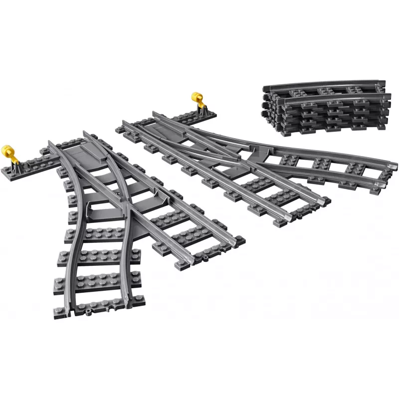 Conjunto de construção LEGO City 60238 – agulha de via e acessórios para conjuntos de brincar