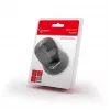 Rato ótico sem fios Bluetooth GEMBIRD MUSWB2 — para destros, 1600 DPI, 6 botões, preto/cinzento, pilhas AAA