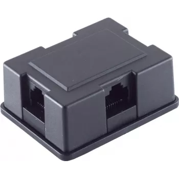 Adaptador ShiverPeaks S/CONN tomada repartidora ISDN de 3 vias com ficha modular e cabo de 3,0 m