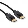Cabo de ligação DisplayPort Value ficha macho DisplayPort, ficha macho DisplayPort 1,50 m preto 11.99.5798 blindado
