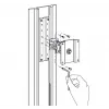 Kit de suporte de montagem em calha Ergotron 97-091