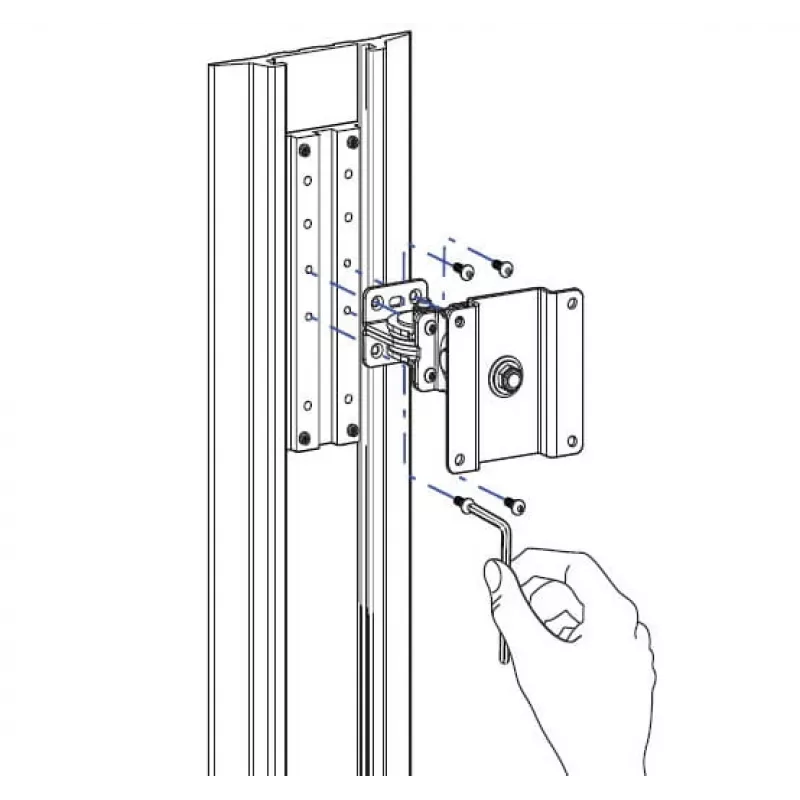 Kit de suporte de montagem em calha Ergotron 97-091