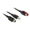 Cabo USB DeLOCK 85489 USB 2.0 3 m USB B preto