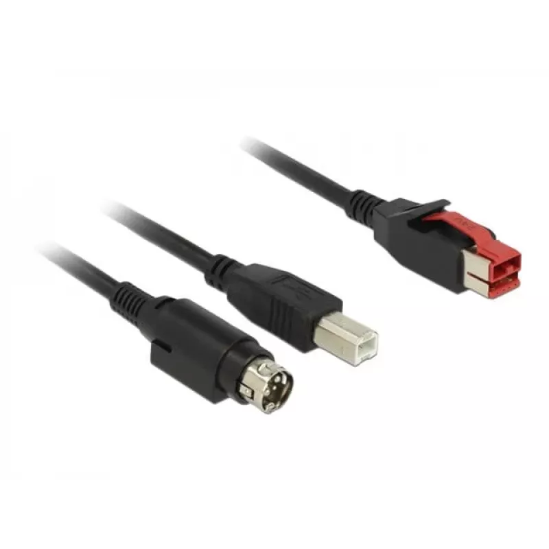 Cabo USB DeLOCK 85489 USB 2.0 3 m USB B preto