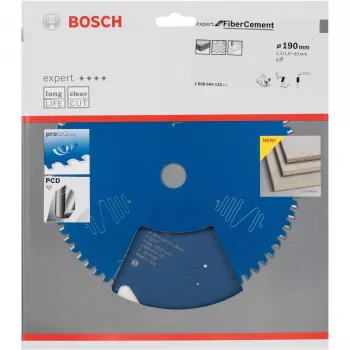 Disco de serra circular Expert para fibrocimento 190 mm 4T furo 20 mm para serras circulares manuais
