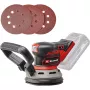 Máquina de lixar pavimentos EINHELL TP‑RS 18/32 Li BL Solo — 24.000 rpm, preto/vermelho, 1,11 kg