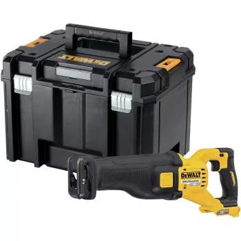 Serra recíproca DEWALT DCS389NT FlexVolt 54V TSTAK preto, amarelo