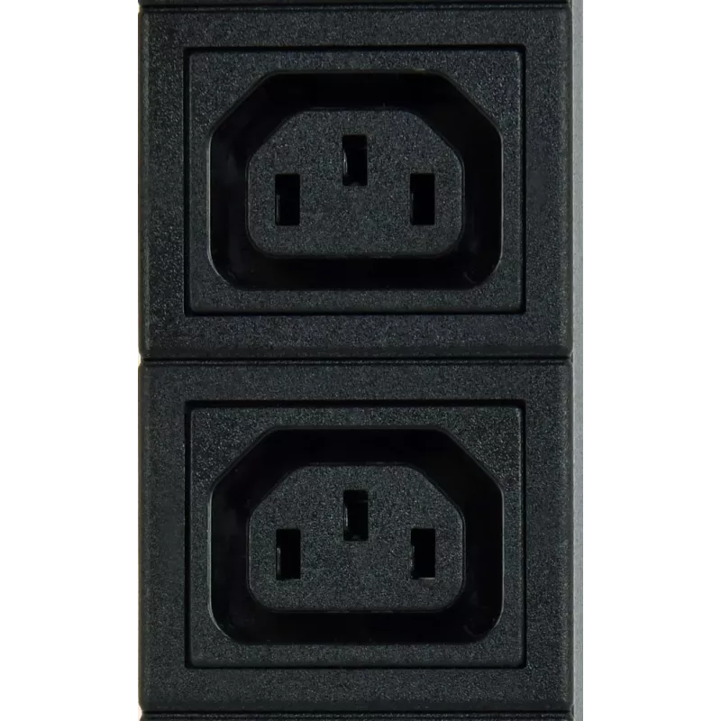 Unidade de distribuição de energia GEMBIRD EG-PDU-10C132C19 — 10x tomadas C13, rack 1HE, entrada C19 16A, cabo de 2 m, 3500 W