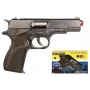 Pistola de polícia em metal Pulio GONHER 125/0 155125/0 — pistola de brinquedo em metal, modelo 125/0