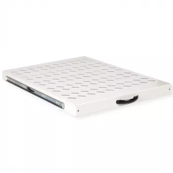 Prateleira deslizante para rack ROLINE 19 polegadas 1U extensível 550 T 25 kg cinzento