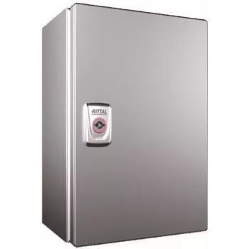 Caixa elétrica Rittal KX 1587.000 — quadro elétrico em aço IP66, 200×155×300 mm