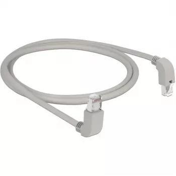 Cabo de rede DeLOCK 85871 Cat6a S/FTP 1m cinzento
