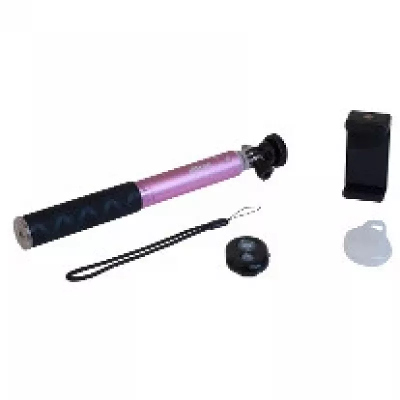 Pau de selfie Ultron Alu 80 Universal preto rosa