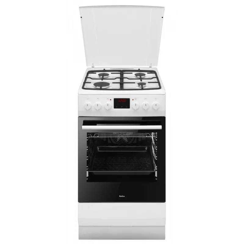 AMICA 510GEH3.33ZpTaDpA(W) Fogão PIZZA