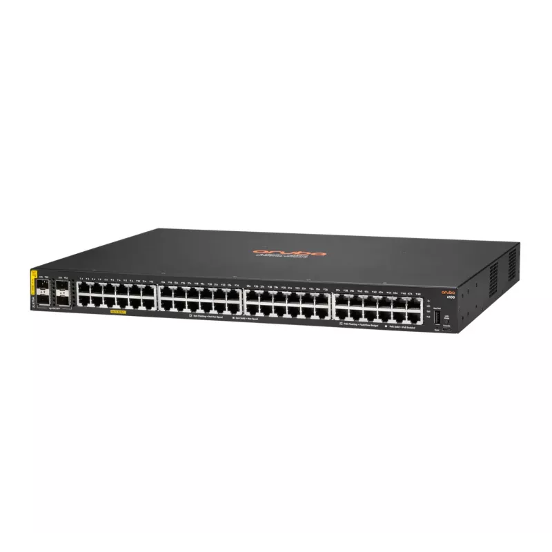 Switch gerido HPE Aruba Networking Aruba 6100 48G PoE 4SFP+ 370W