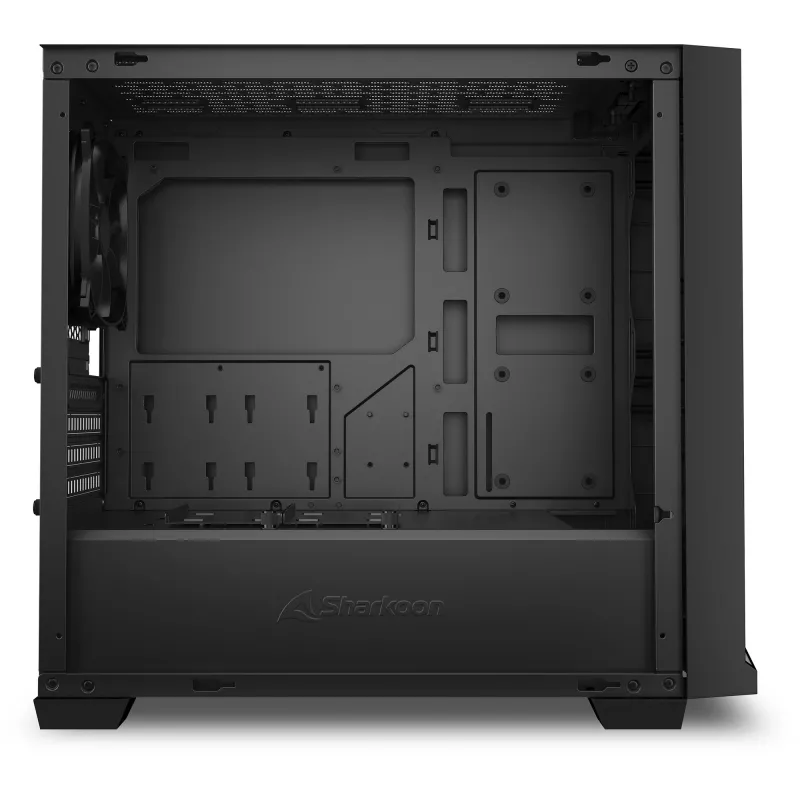 Caixa para PC Sharkoon J1000 ARGB mATX — caixa Mid-Tower Micro-ATX com iluminação ARGB