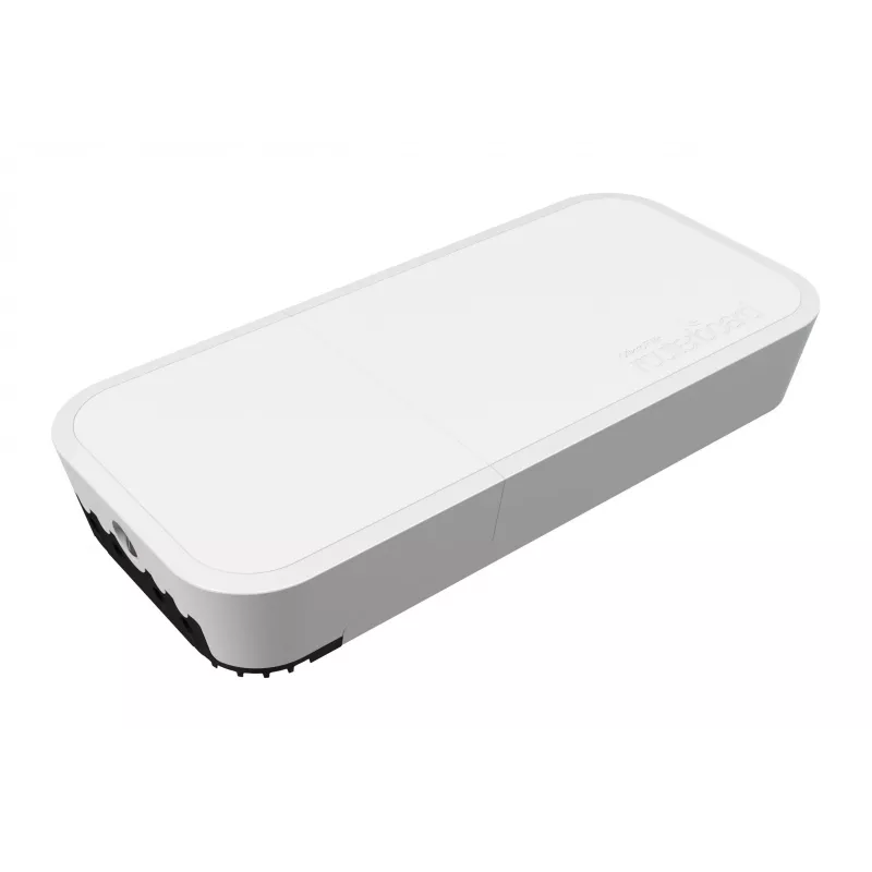 MikroTik wAP ax Dual-Band Gigabit Ethernet X2 | wAPG-5HaxD2HaxD | 10/100/1000 Mbit/s | portas Ethernet LAN (RJ-45) 2 | suporte Mesh Não | MU-MIMO Não | sem banda larga móvel