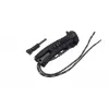 Faca de sobrevivência AZYMUT Survival Fire Starter — faca de camping de lâmina fixa com pedra de fogo integrada
