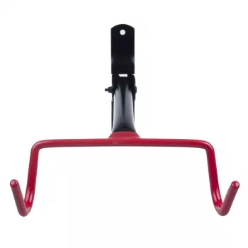 Suporte de bicicleta de parede MACLEAN MC-430, suporte horizontal, suporta até 30 kg, preto