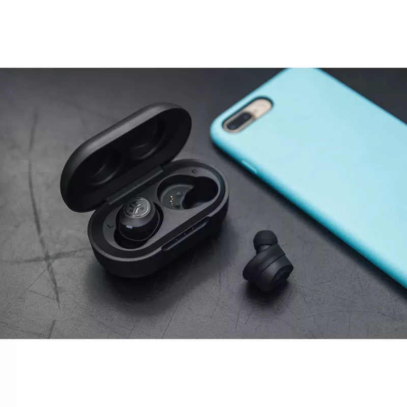 Auscultadores JLab JBuds Air True sem fios in-ear USB Type-A Bluetooth preto (IEUEBJBUDSAIRRBLK82)