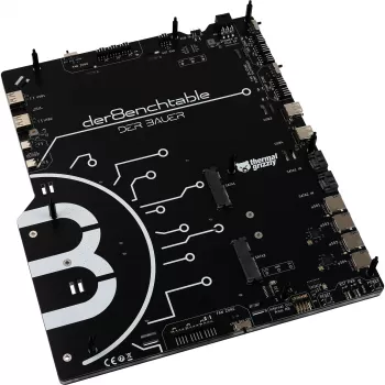 der8enchtable, bancada de testes preta