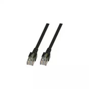 Cabo de rede RJ45 EFB-Elektronik Cat.5e SF/UTP PVC CCA preto 2m Fabricante: EFB Elektronik (K5456.2)