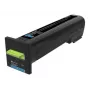 Toner Lexmark PB toner ciano 8K CS820 CX82x 72K20C0