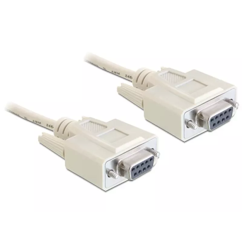 Cabo serial DeLOCK 84250 cinzento 5m Sub-D9