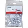 Ficha RJ45 blindada EQUIP Cat 8.1, ficha, prateado, 50 unid., 11,7×22,5 mm, 3,7 g
