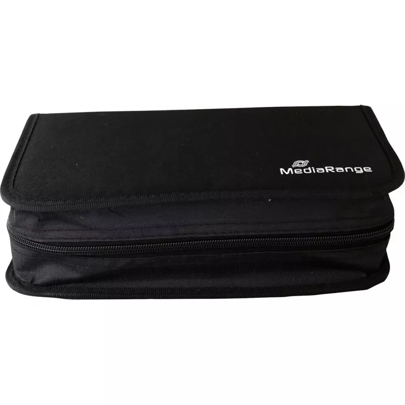 Bolsa de armazenamento MediaRange BOX55 para 96 discos preto