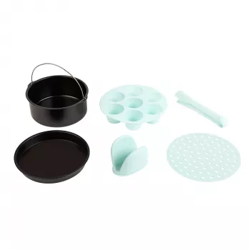 Conjunto de acessórios Jata JESA2090 preto menta forma de silicone para muffins