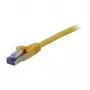 Cabo de rede RJ45 – CAT6A 500MHz – 1,5 m – amarelo – S-STP(S/FTP) – AWG27 – LSZH – Synergy 21