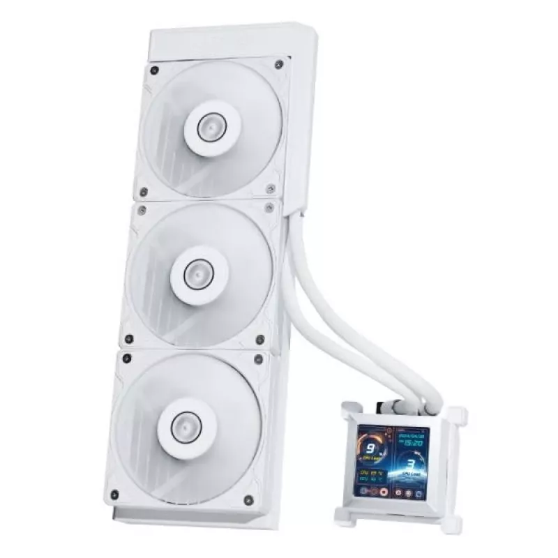 Refrigeração líquida All-in-One Lian Li HSLCD36SW 12 cm branco 200–2500 rpm