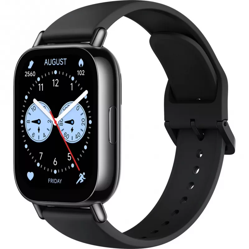Smartwatch Xiaomi Redmi Watch 5 Lite — 1,96 polegadas AMOLED, GPS, 470 mAh, 48 mm, bracelete TPU, Preto