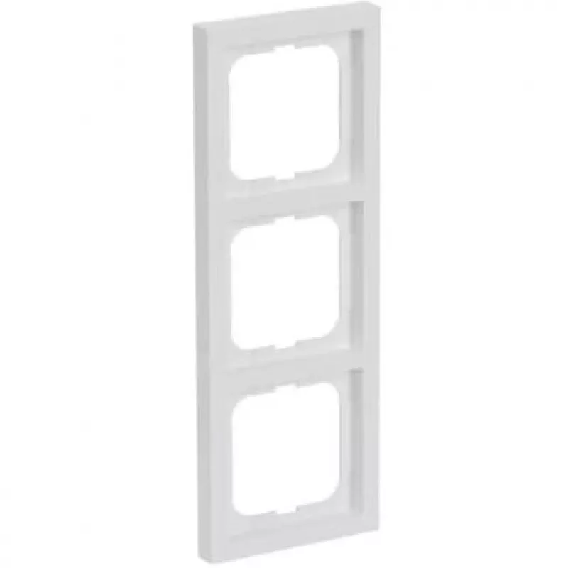 Busch-Jaeger future linear 1723-184K Moldura de 3 módulos, branco estúdio