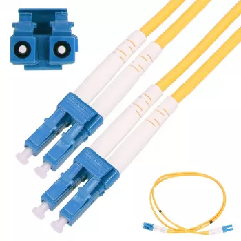 Cabo patch LC/UPC - LC/UPC monomodo duplex 3mm, 5m da Extralink