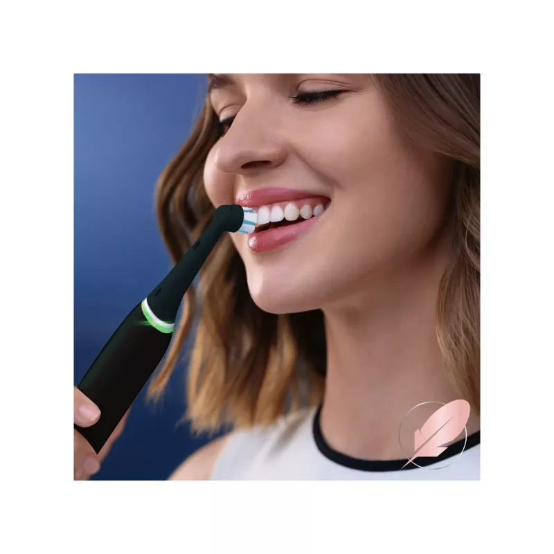 Escovas de encaixe Oral-B iO Gentle Care — pack de 4, escovas de substituição pretas