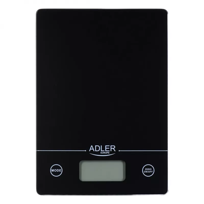 Adler AD 3138 b Balança de cozinha mecânica Preto Tampo Retangular