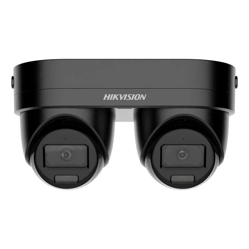 Câmara de vigilância IP Hikvision DS-2CD2343G2D-LIZ2UY/SL(2.8/4)preto — turret, 2688×1520, exterior, 2,8/4 mm
