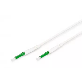 Cabo drop FTTH pré-terminado Digitus com instalação por sopro monomodo 1 fibra LC/APC 30 m