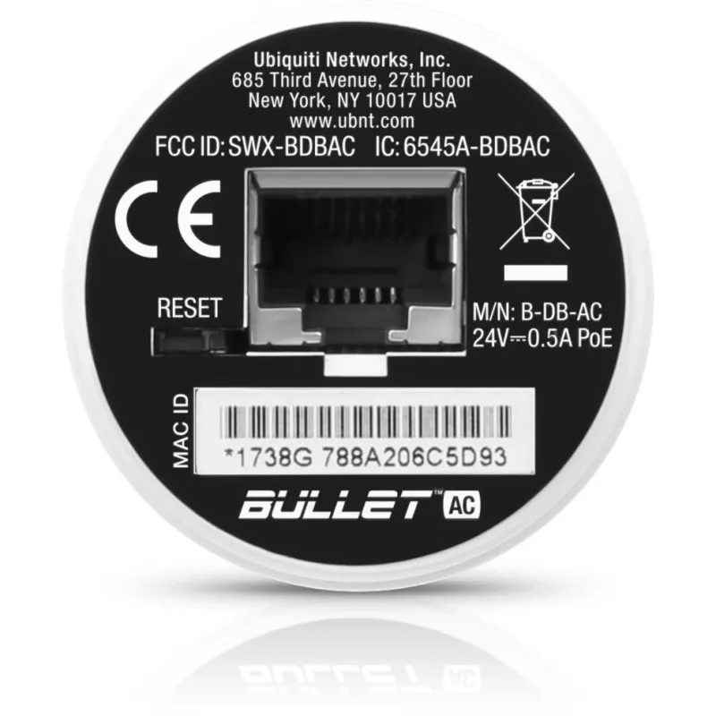 Ponto de acesso sem fios Ubiquiti B-DB-AC 2,4 GHz 5 GHz