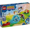 Brinquedo de construção LEGO Sonic the Hedgehog 77001 conjunto Campfire Showdown, 177 peças, 1 minifigura, idade 7+